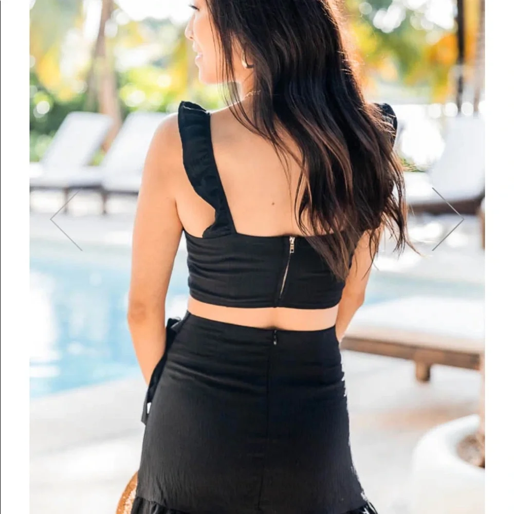 Black 2 piece set NEW - Picture 3 of 6